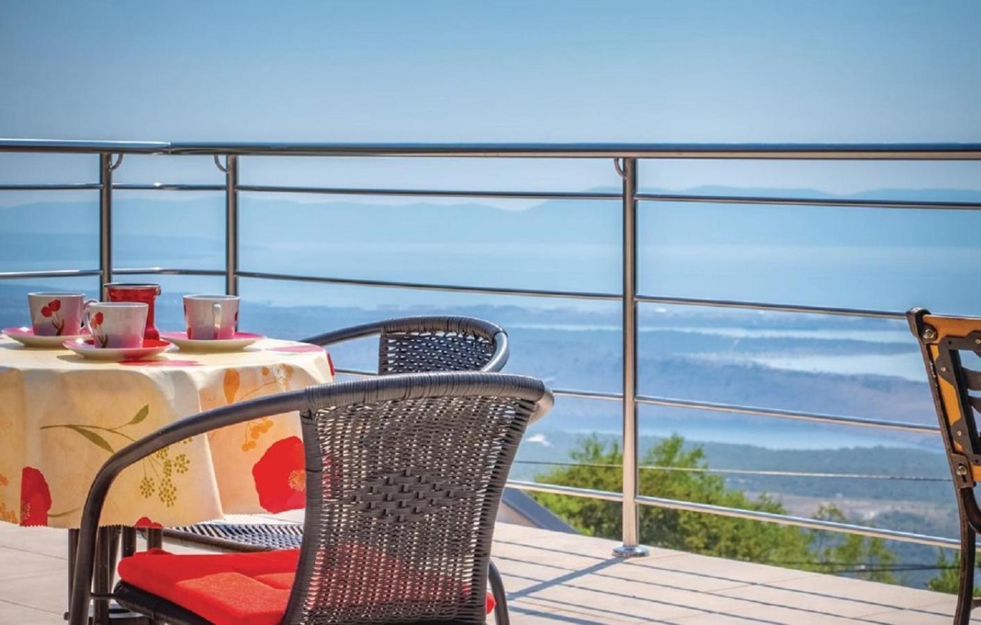 Apartment Jasna With Breathtaking Sea View, Terrace And Free Parking Hreljin Exterior foto